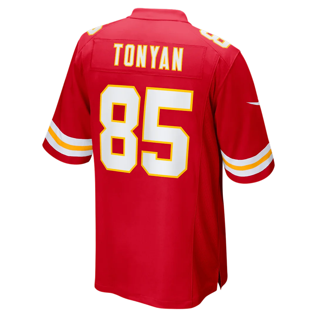 Zennovawear Robert Tonyan Kansas City Chiefs Team Game Jersey - Red