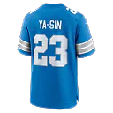 Zennovawear Rock Ya-Sin Detroit Lions Team Game Jersey - Blue