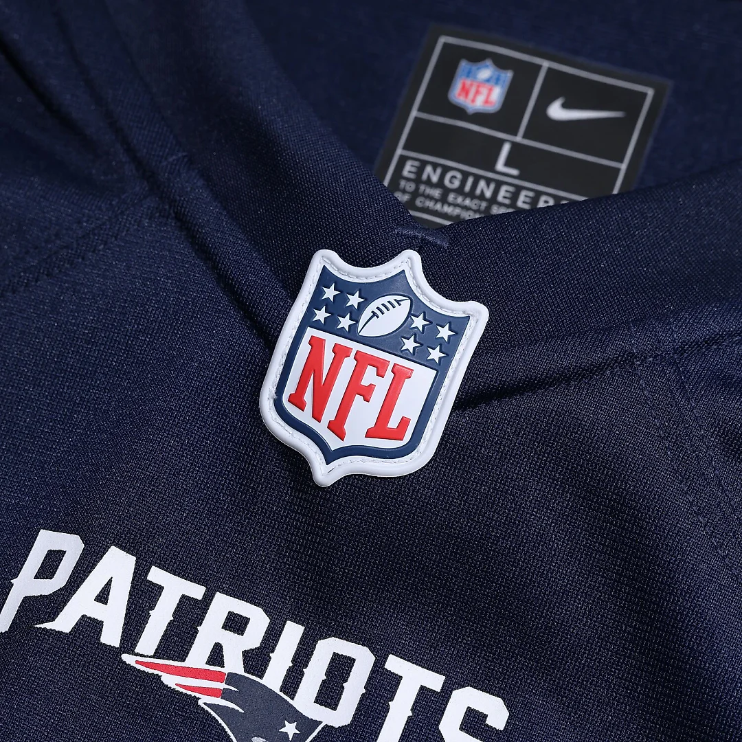 Zennovawear Rodney Harrison New England Patriots Game Retired Player Jersey - Navy