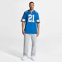 Zennovawear Roger McCreary Detroit Lions Team Game Jersey - Blue