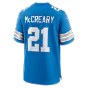 Zennovawear Roger McCreary Detroit Lions Team Game Jersey - Blue