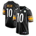 Zennovawear Roman Wilson Pittsburgh Steelers Game Player Jersey - Black