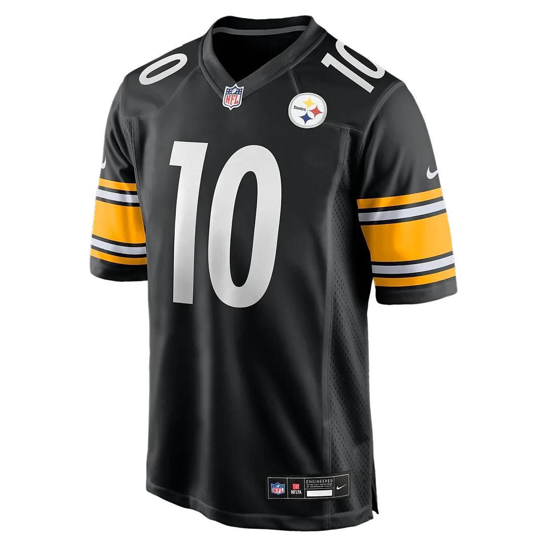 Zennovawear Roman Wilson Pittsburgh Steelers Game Player Jersey - Black