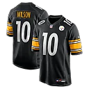 Zennovawear Roman Wilson Pittsburgh Steelers Game Player Jersey - Black