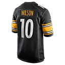 Zennovawear Roman Wilson Pittsburgh Steelers Game Player Jersey - Black