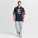 Zennovawear Rome Odunze Chicago Bears Player Game Jersey - Navy