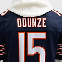 Zennovawear Rome Odunze Chicago Bears Vapor FUSE. Limited Jersey - Navy