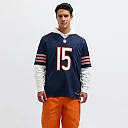 Zennovawear Rome Odunze Chicago Bears Vapor FUSE. Limited Jersey - Navy