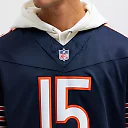Zennovawear Rome Odunze Chicago Bears Vapor FUSE. Limited Jersey - Navy