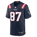 Zennovawear Romeo Doubs New England Patriots Game Jersey - Navy