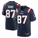 Zennovawear Romeo Doubs New England Patriots Game Jersey - Navy