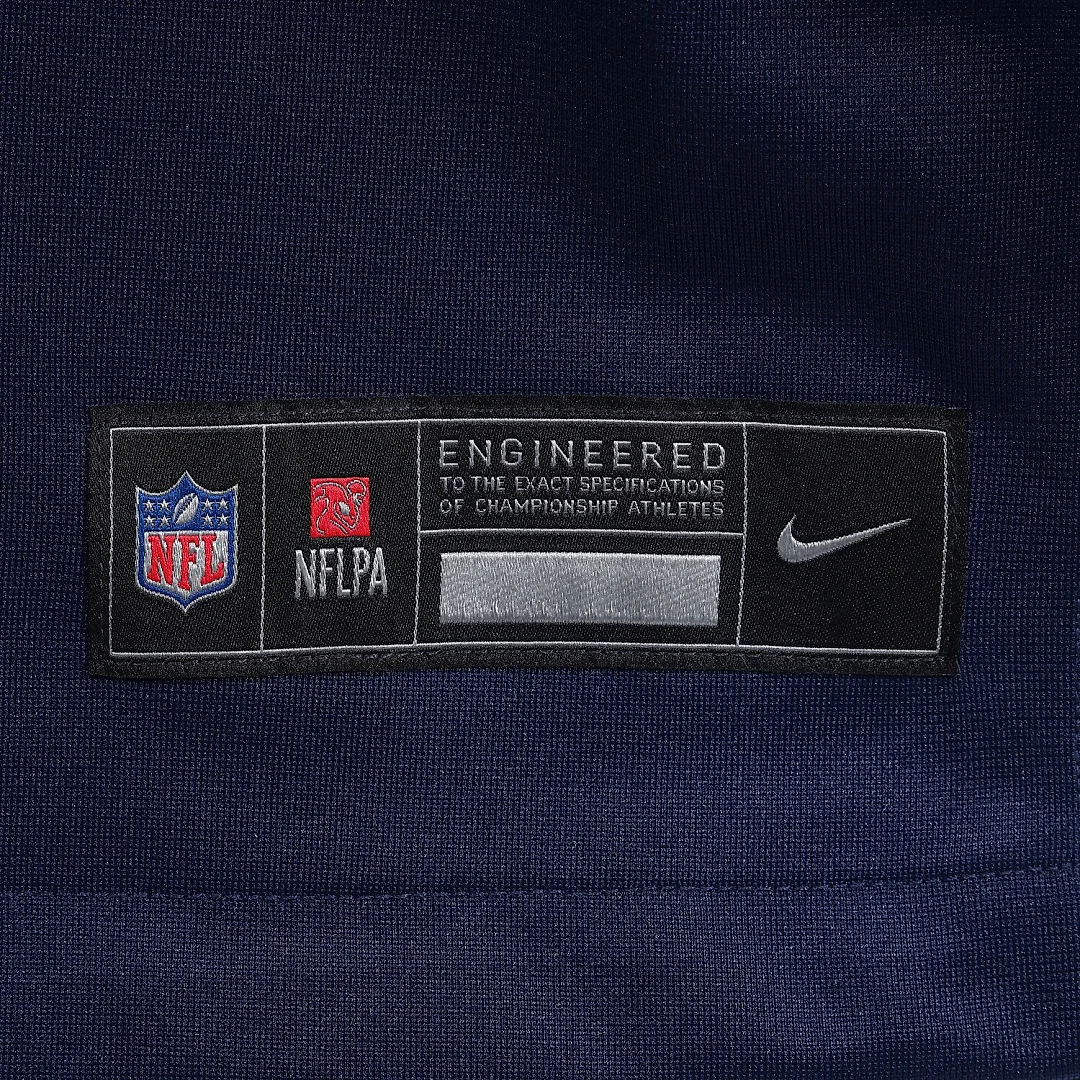 Zennovawear Romeo Doubs New England Patriots Game Jersey - Navy