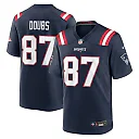 Zennovawear Romeo Doubs New England Patriots Game Jersey - Navy
