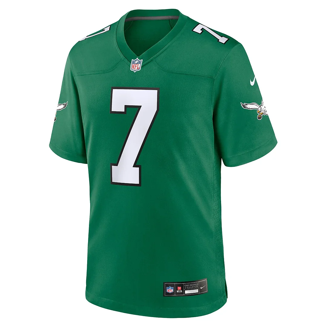 Zennovawear Ron Jaworski Philadelphia Eagles Retired Player Alternate Game Jersey - Kelly Green