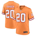 Zennovawear Ronde Barber Tampa Bay Buccaneers Retired Player Alternate Game Jersey - Orange