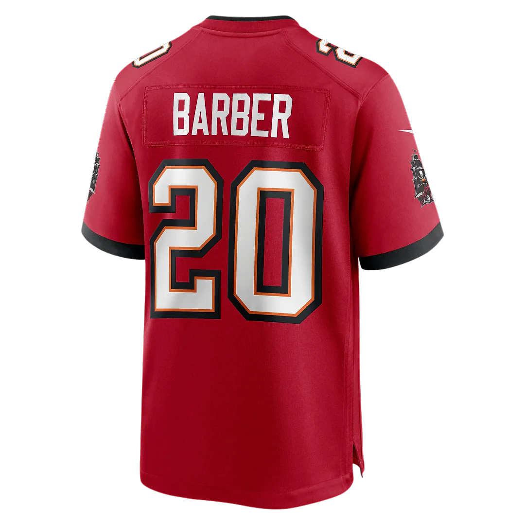 Zennovawear Ronde Barber Tampa Bay Buccaneers Game Retired Player Jersey - Red