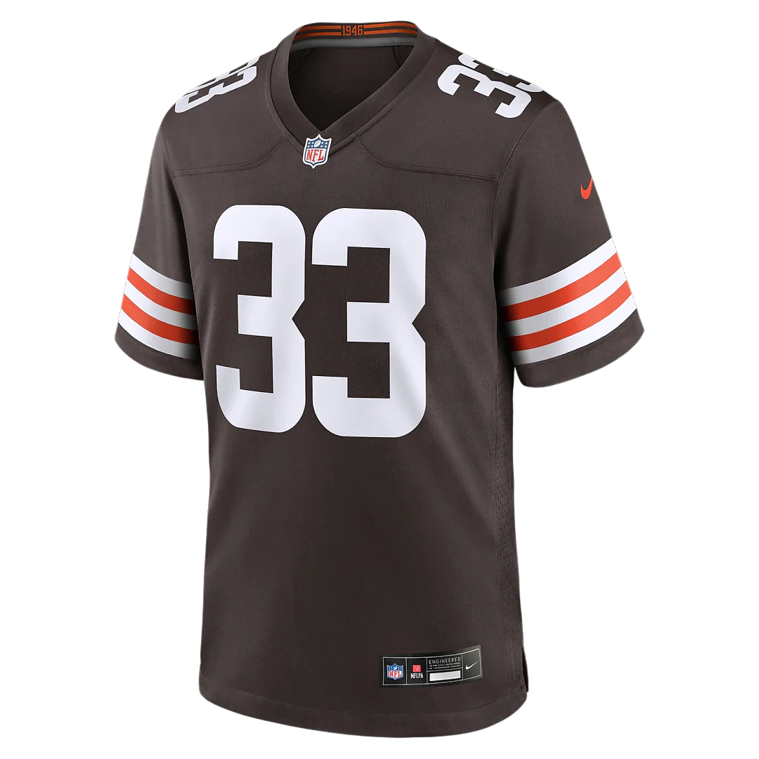 Zennovawear Ronnie Hickman Cleveland Browns Team Game Jersey - Brown