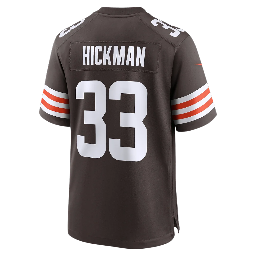 Zennovawear Ronnie Hickman Cleveland Browns Team Game Jersey - Brown