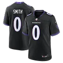 Zennovawear Roquan Smith Baltimore Ravens Alternate Game Jersey - Black