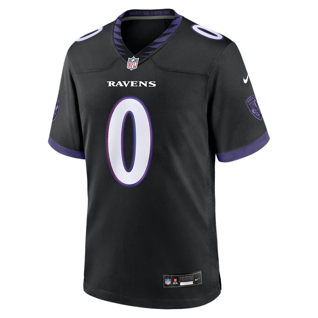 Zennovawear Roquan Smith Baltimore Ravens Alternate Game Jersey - Black