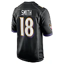 Zennovawear Roquan Smith Baltimore Ravens Alternate Game Jersey - Black