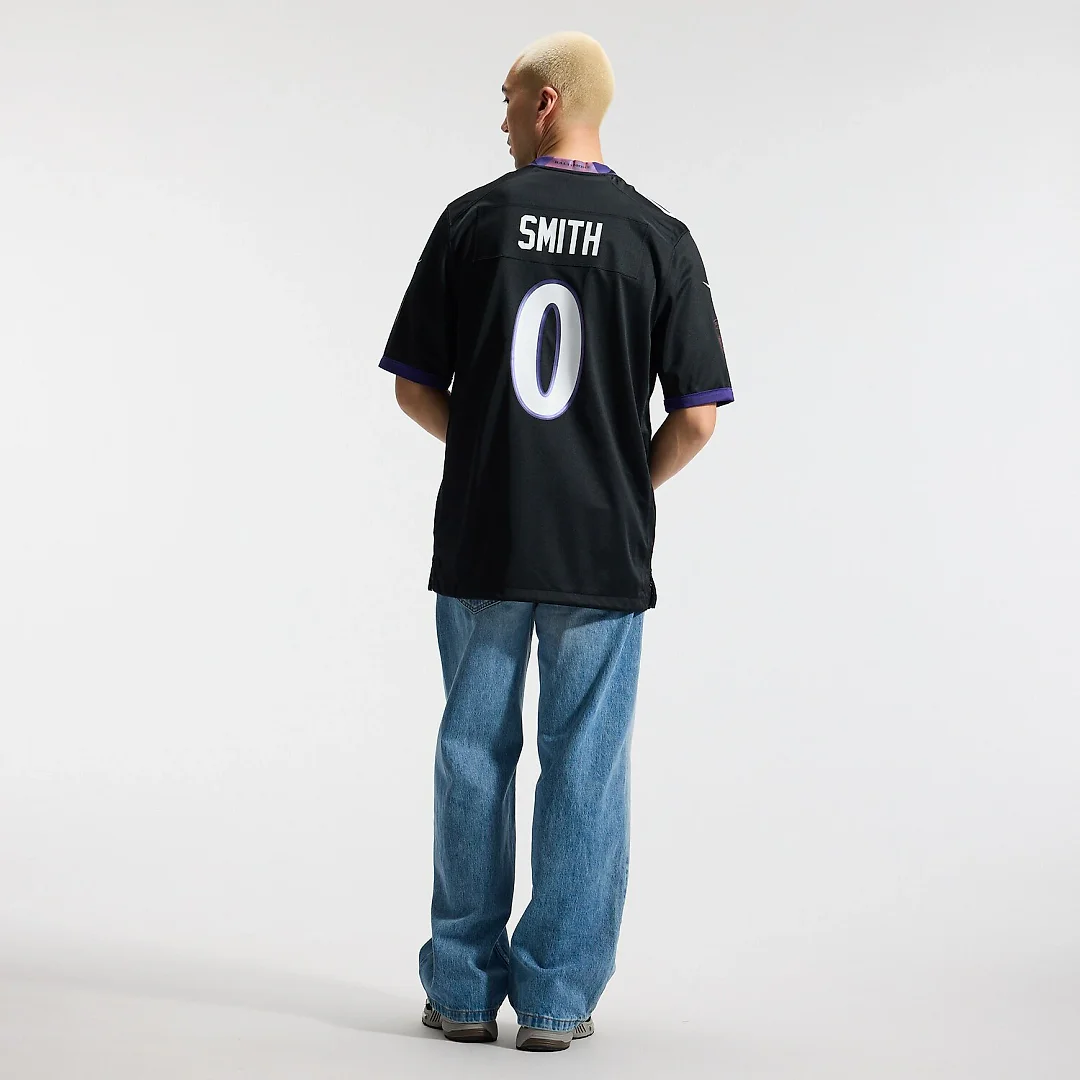 Zennovawear Roquan Smith Baltimore Ravens Alternate Game Jersey - Black
