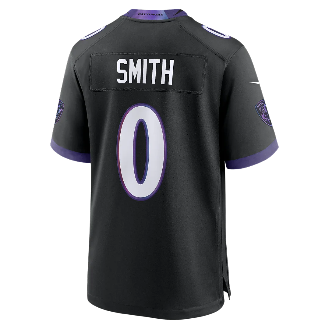 Zennovawear Roquan Smith Baltimore Ravens Alternate Game Jersey - Black