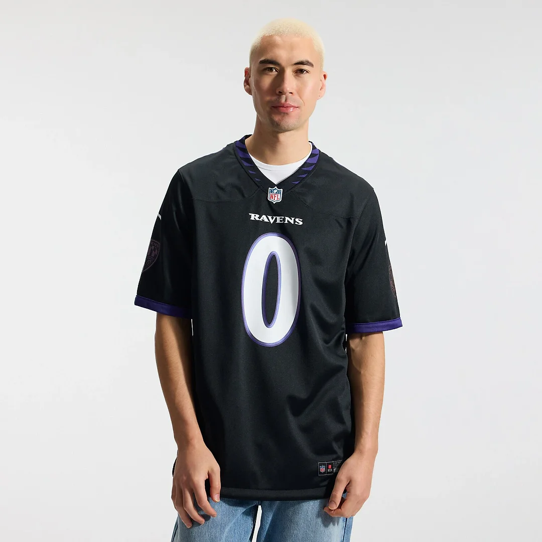 Zennovawear Roquan Smith Baltimore Ravens Alternate Game Jersey - Black