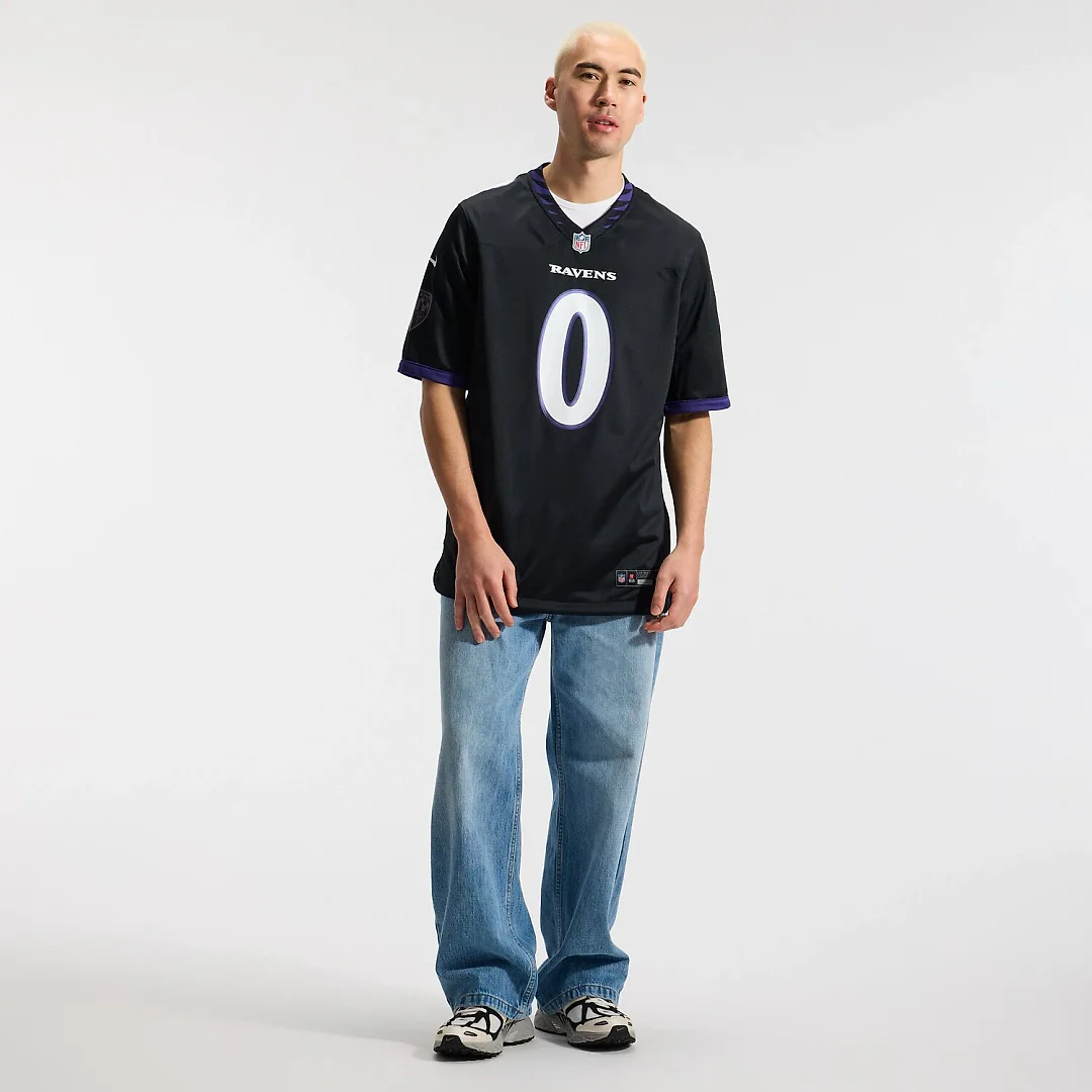 Zennovawear Roquan Smith Baltimore Ravens Alternate Game Jersey - Black