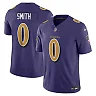 Zennovawear Roquan Smith Baltimore Ravens Alternate 2 Vapor FUSE. Limited Jersey - Purple