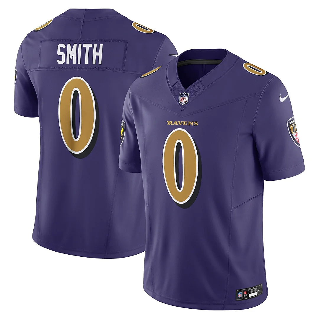Zennovawear Roquan Smith Baltimore Ravens Alternate 2 Vapor FUSE. Limited Jersey - Purple