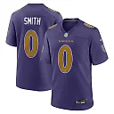 Zennovawear Roquan Smith Baltimore Ravens Alternate Game Jersey - Purple