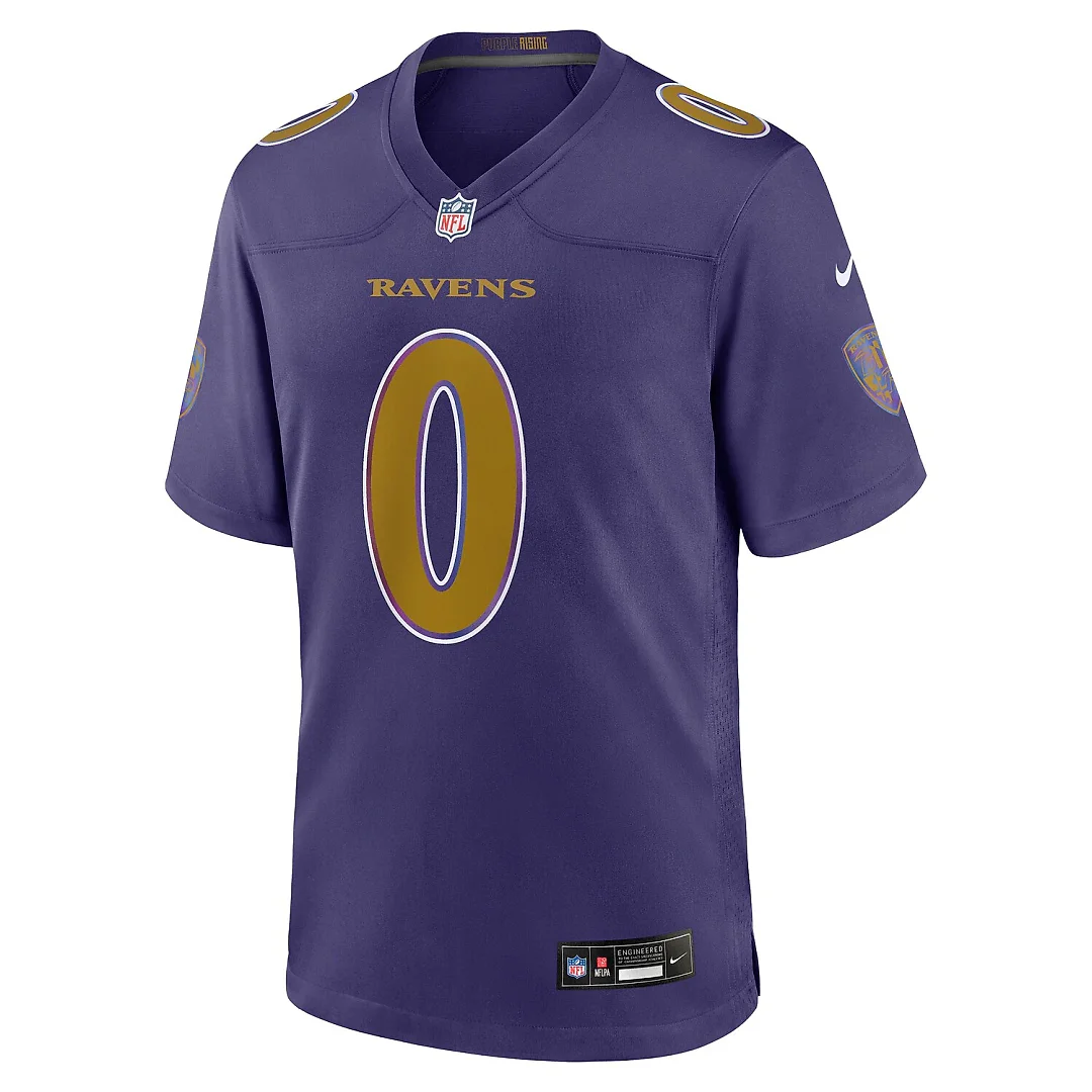Zennovawear Roquan Smith Baltimore Ravens Alternate Game Jersey - Purple