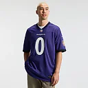 Zennovawear Roquan Smith Baltimore Ravens Team Game Jersey - Purple
