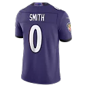 Zennovawear Roquan Smith Baltimore Ravens Team Vapor FUSE. Stitched Limited Jersey - Purple