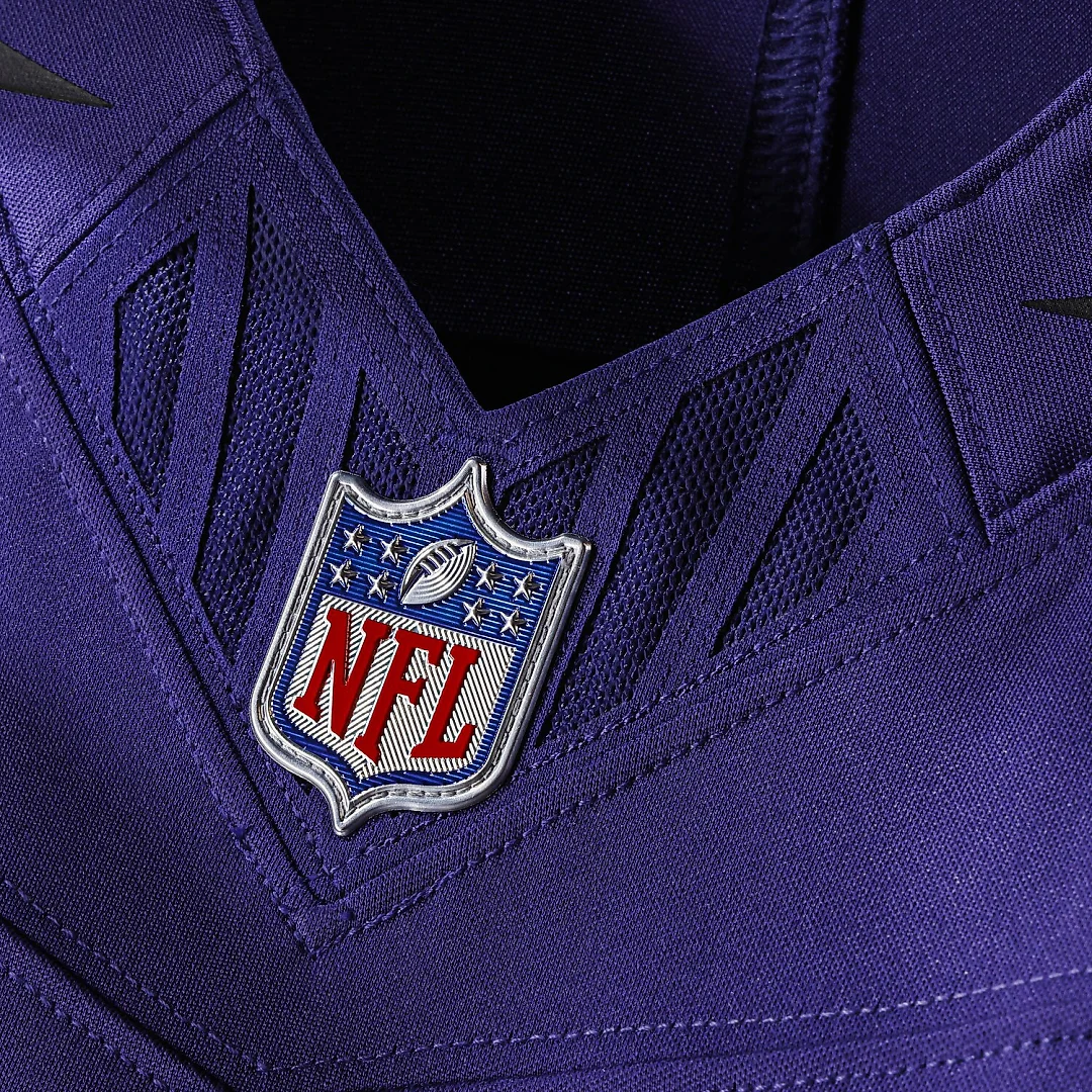 Zennovawear Roquan Smith Baltimore Ravens Team Vapor FUSE. Stitched Limited Jersey - Purple