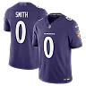 Zennovawear Roquan Smith Baltimore Ravens Team Vapor FUSE. Stitched Limited Jersey - Purple
