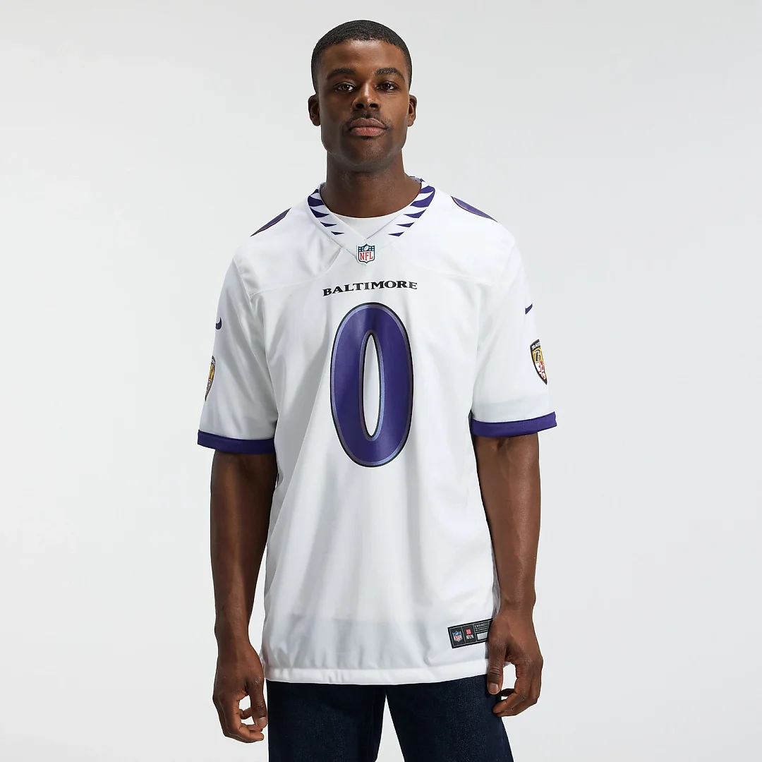 Zennovawear Roquan Smith Baltimore Ravens Game Jersey - White