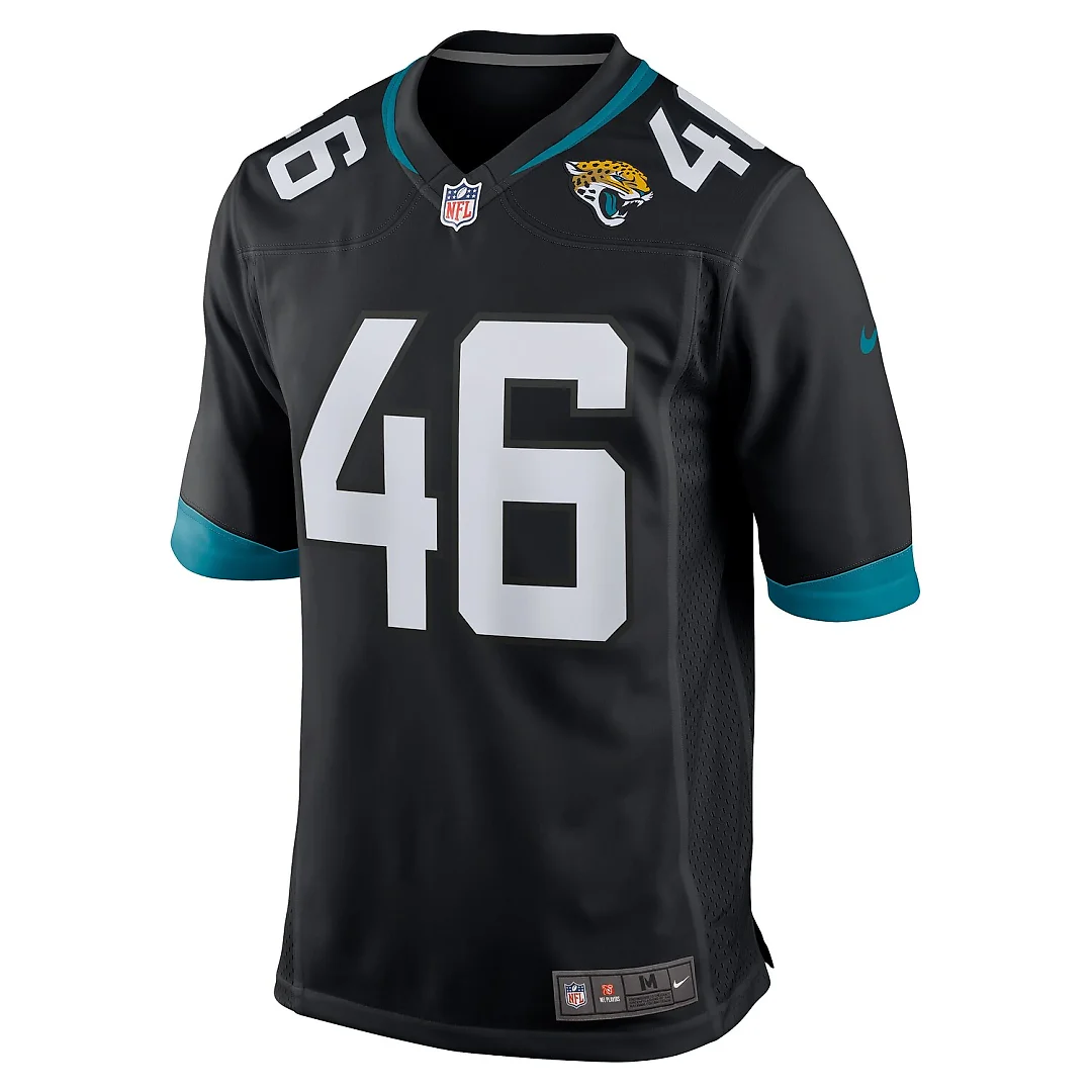 Zennovawear Ross Matiscik Jacksonville Jaguars Alternate Game Jersey - Black
