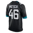 Zennovawear Ross Matiscik Jacksonville Jaguars Alternate Game Jersey - Black