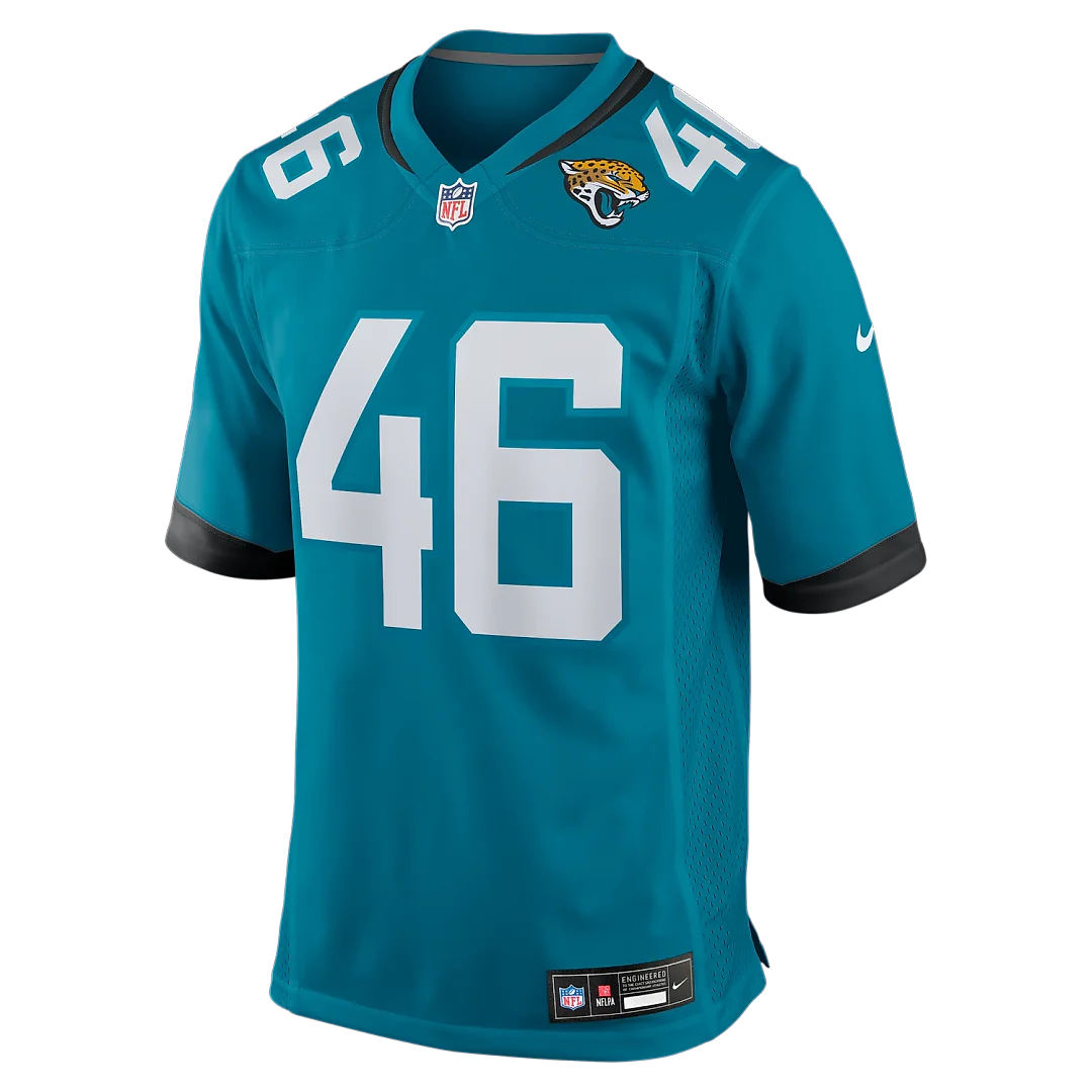 Zennovawear Ross Matiscik Jacksonville Jaguars Game Jersey - Teal