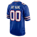 Zennovawear Buffalo Bills Custom Game Jersey - Royal