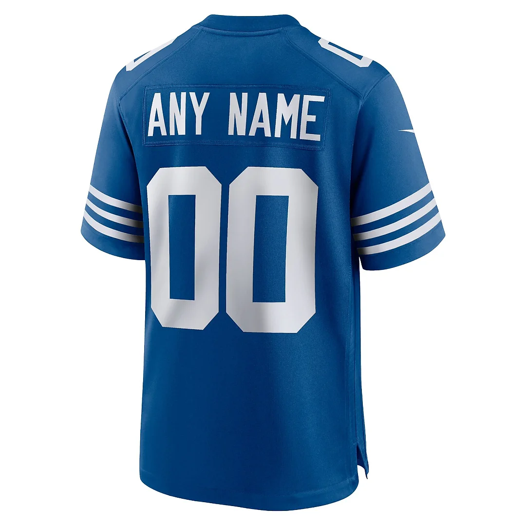 Zennovawear Indianapolis Colts Alternate Custom Jersey - Royal