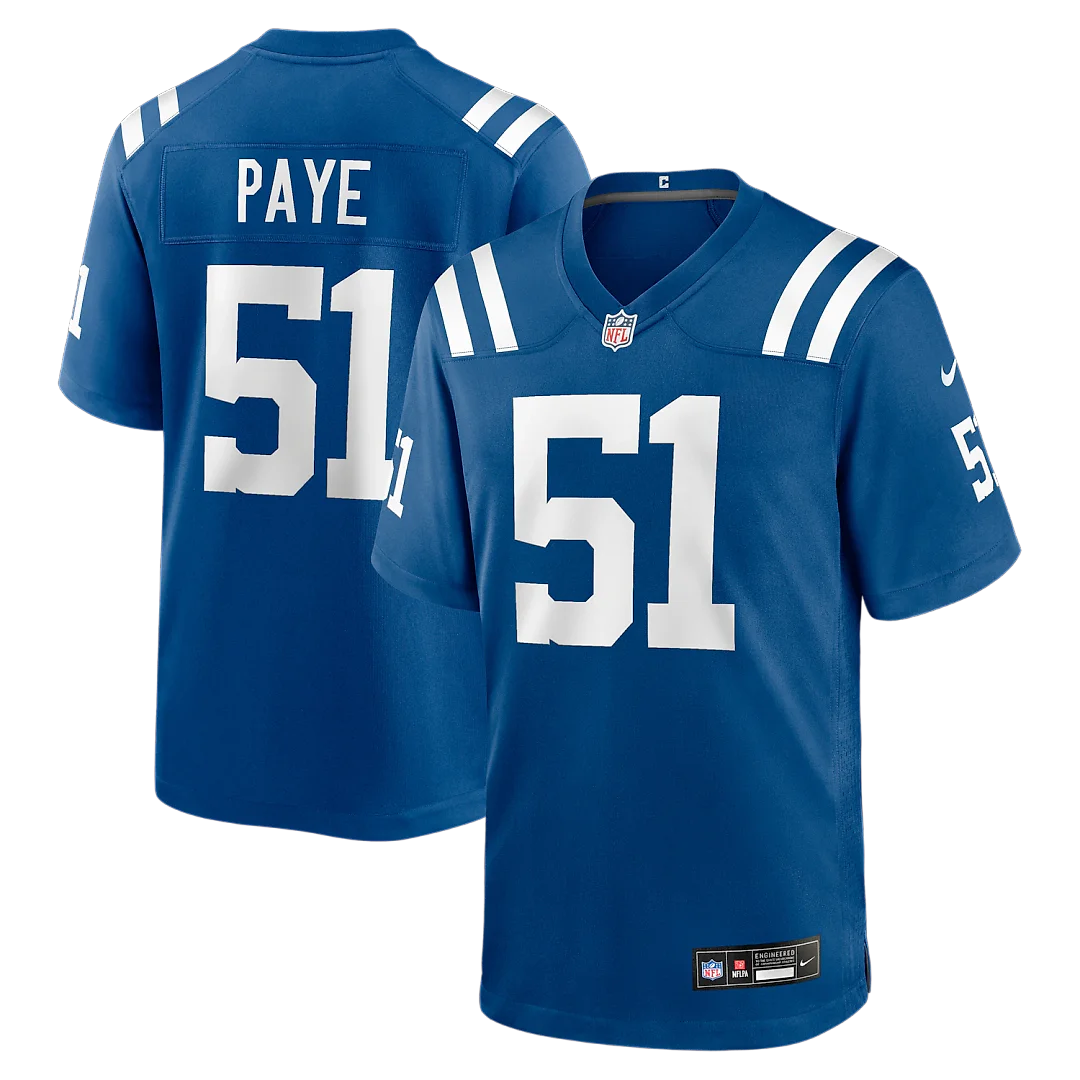 Zennovawear Indianapolis Colts Game Jersey - Royal