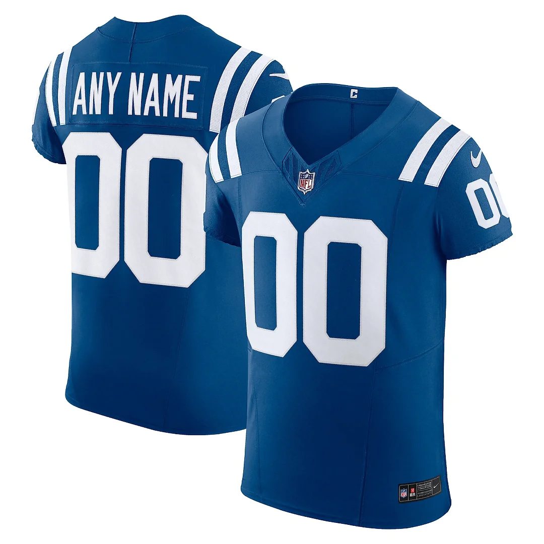 Zennovawear Indianapolis Colts Vapor FUSE. Elite Custom Jersey - Royal