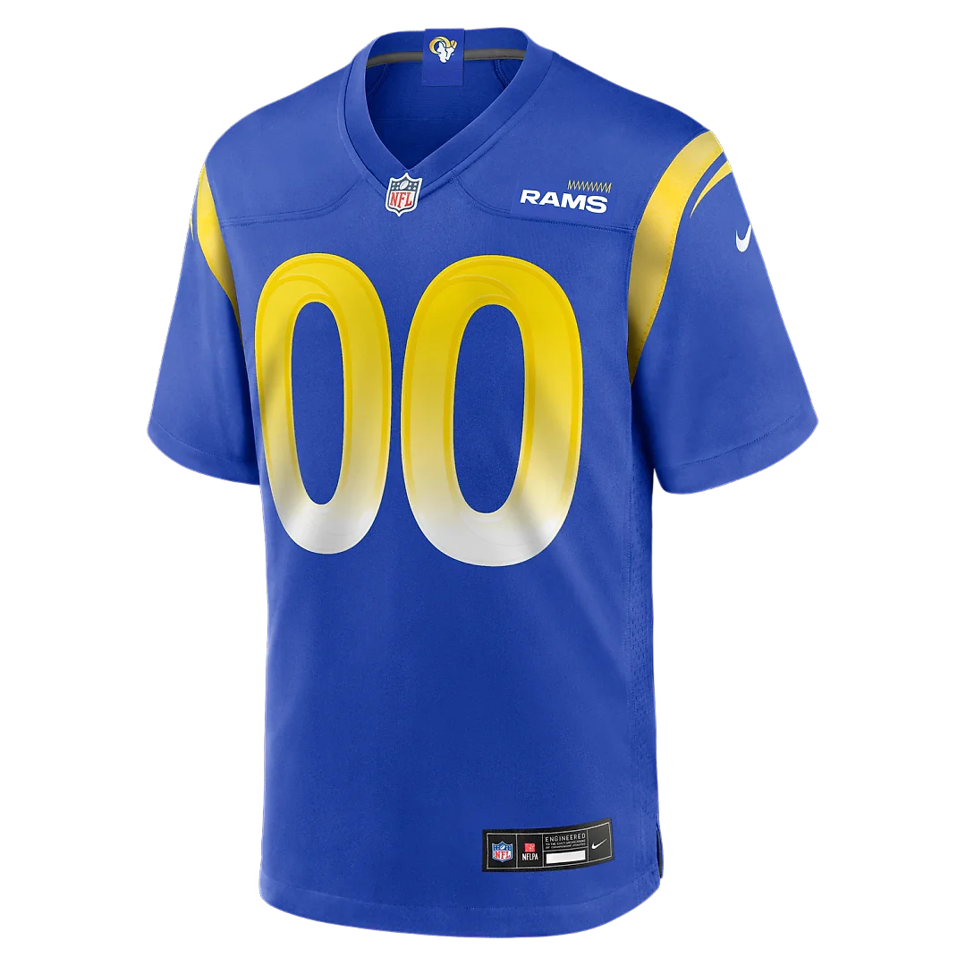 Zennovawear Los Angeles Rams Custom Game Jersey - Royal
