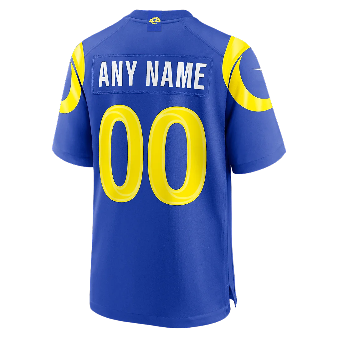 Zennovawear Los Angeles Rams Custom Game Jersey - Royal
