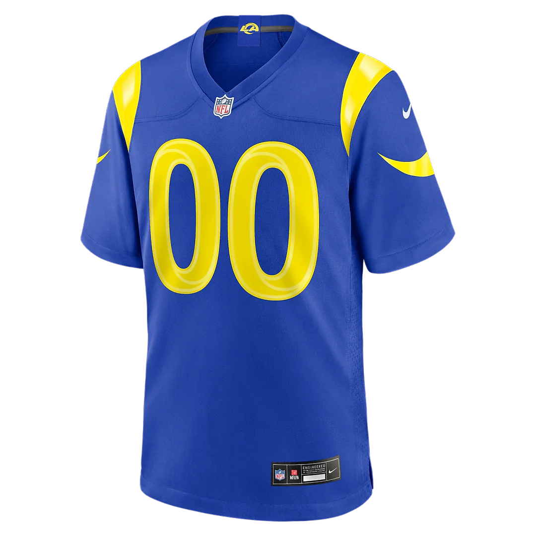 Zennovawear Los Angeles Rams Custom Game Jersey - Royal