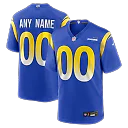 Zennovawear Los Angeles Rams Custom Game Jersey - Royal