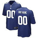 Zennovawear New York Giants Custom Game Jersey - Royal
